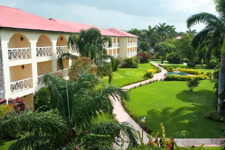Caribbean Luxury Suites on the second floor of the Sea Grapes Building